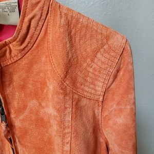 Ruff Hewn Leather Jacket Size Large